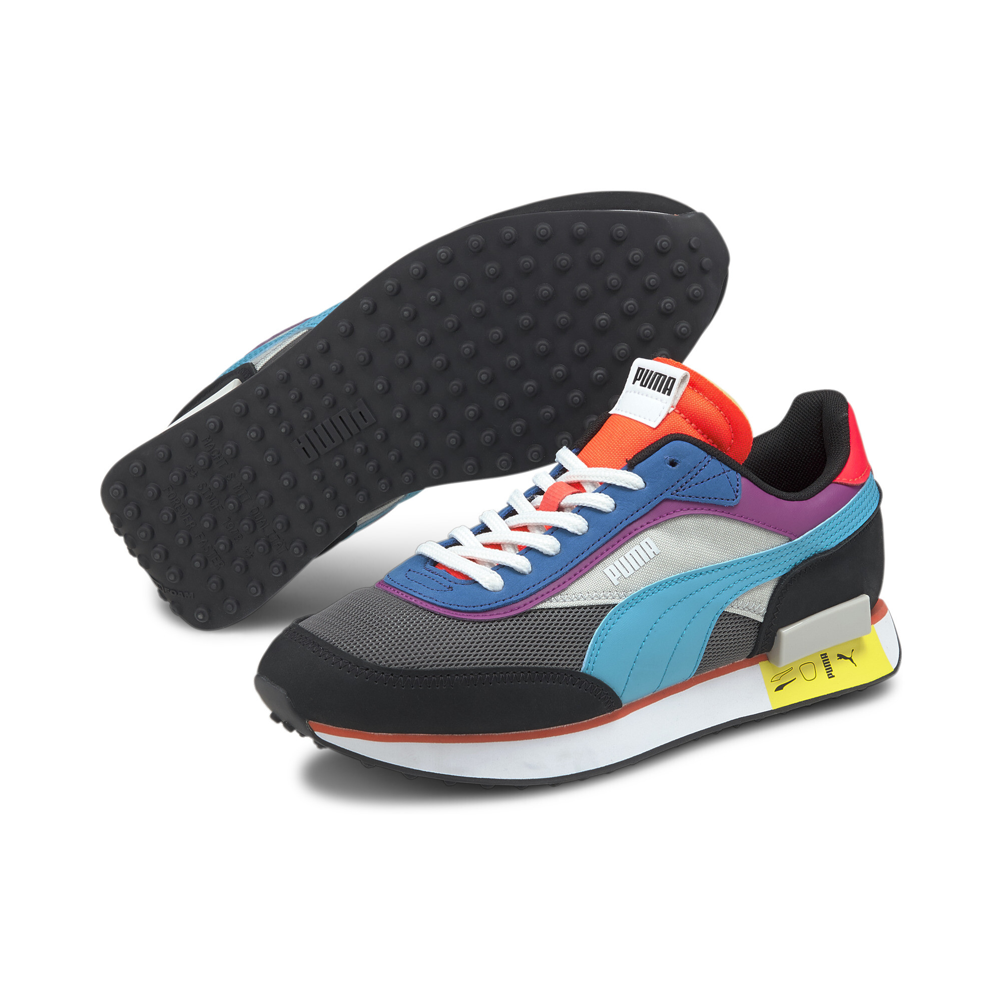 【プーマ公式通販】 プーマ フューチャーライダー アイコン スニーカー メンズ CASTLEROCK-Puma Black ｜PUMA.com