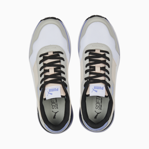 R78 Voyage Women's Trainers, Gray Violet-Puma White-Island Pink, large-ZAF