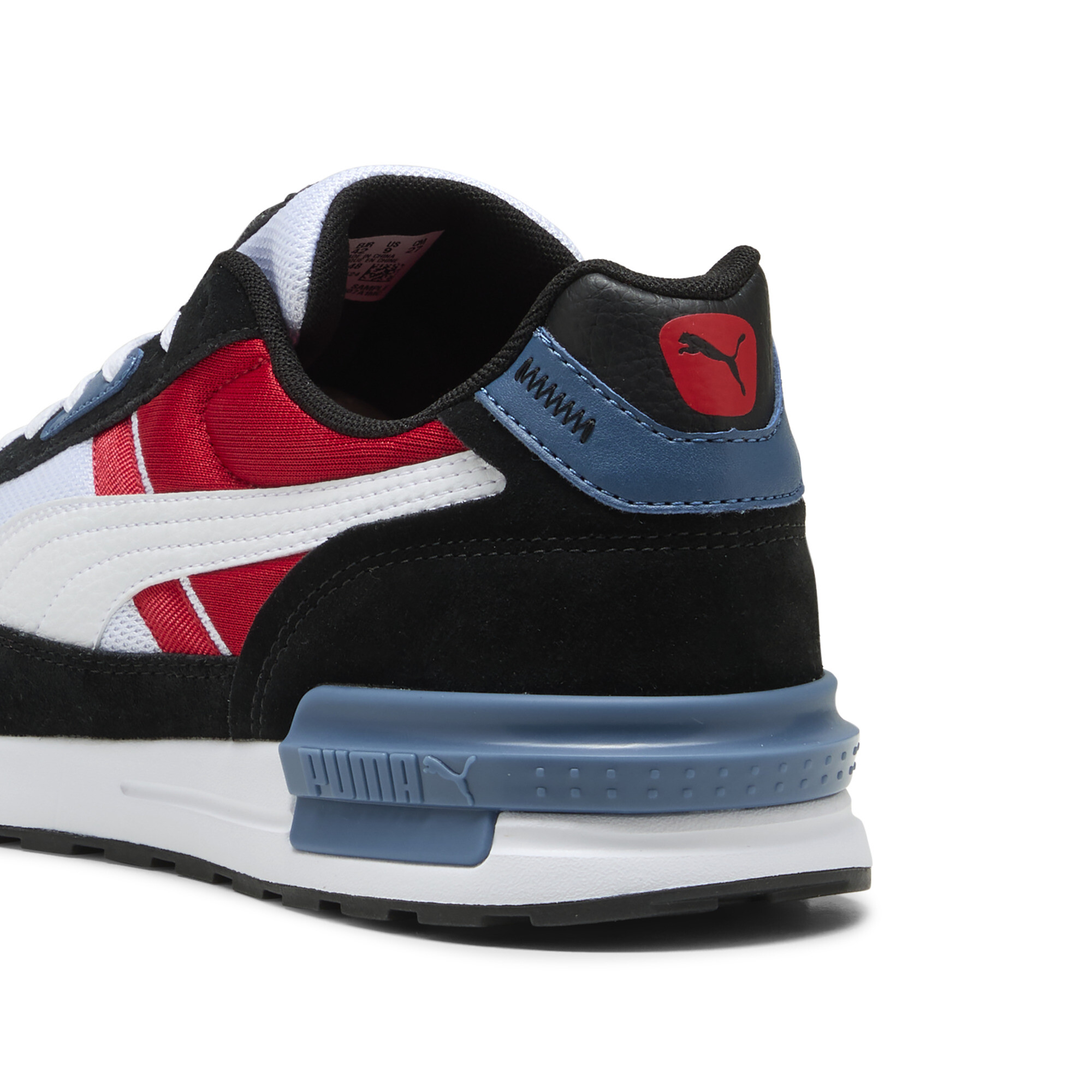 PUMA Graviton Pro sportschoenen, Zwart/Wit, Maat 38,5 thumbnail 5