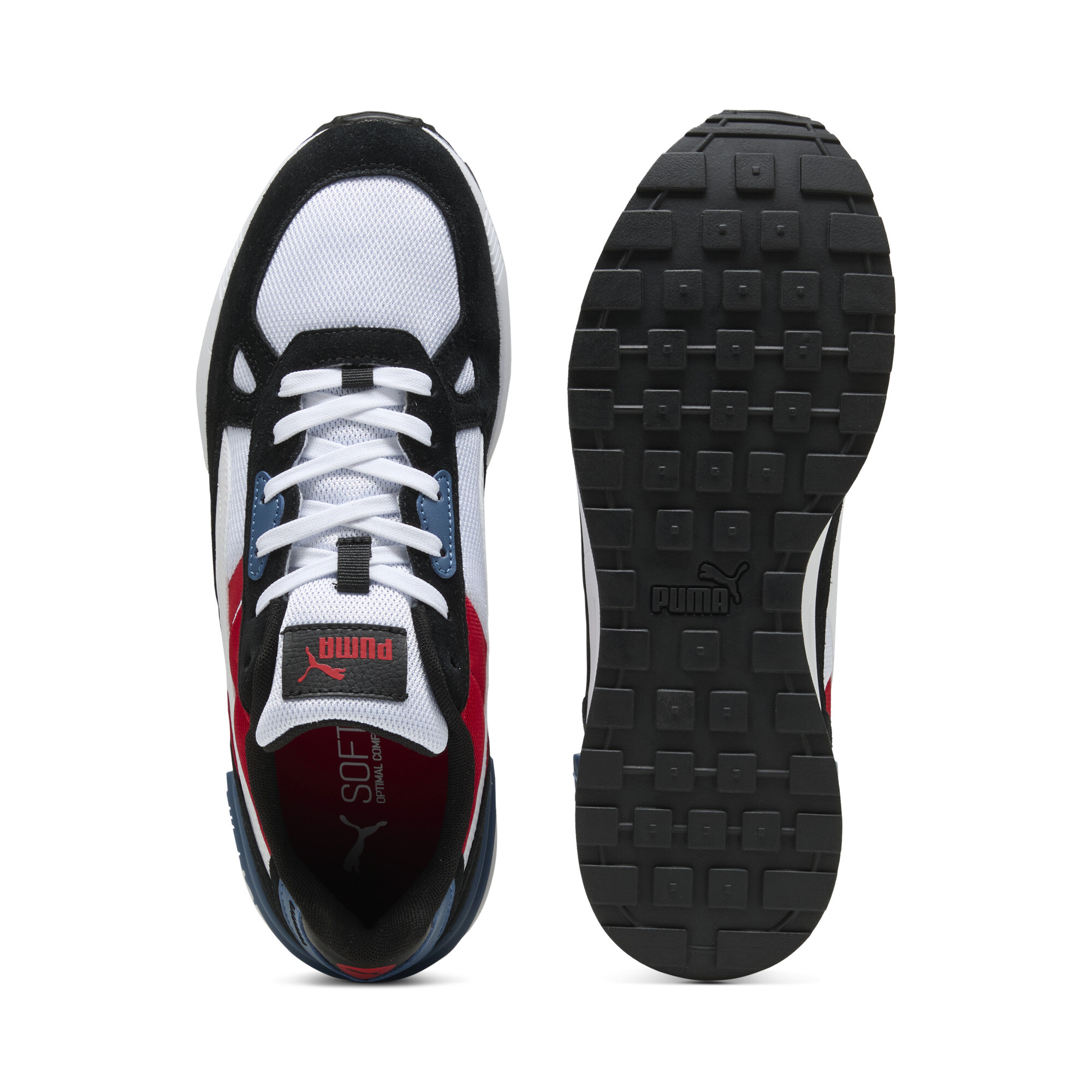 PUMA Graviton Pro sportschoenen, Zwart/Wit, Maat 38,5 thumbnail 4