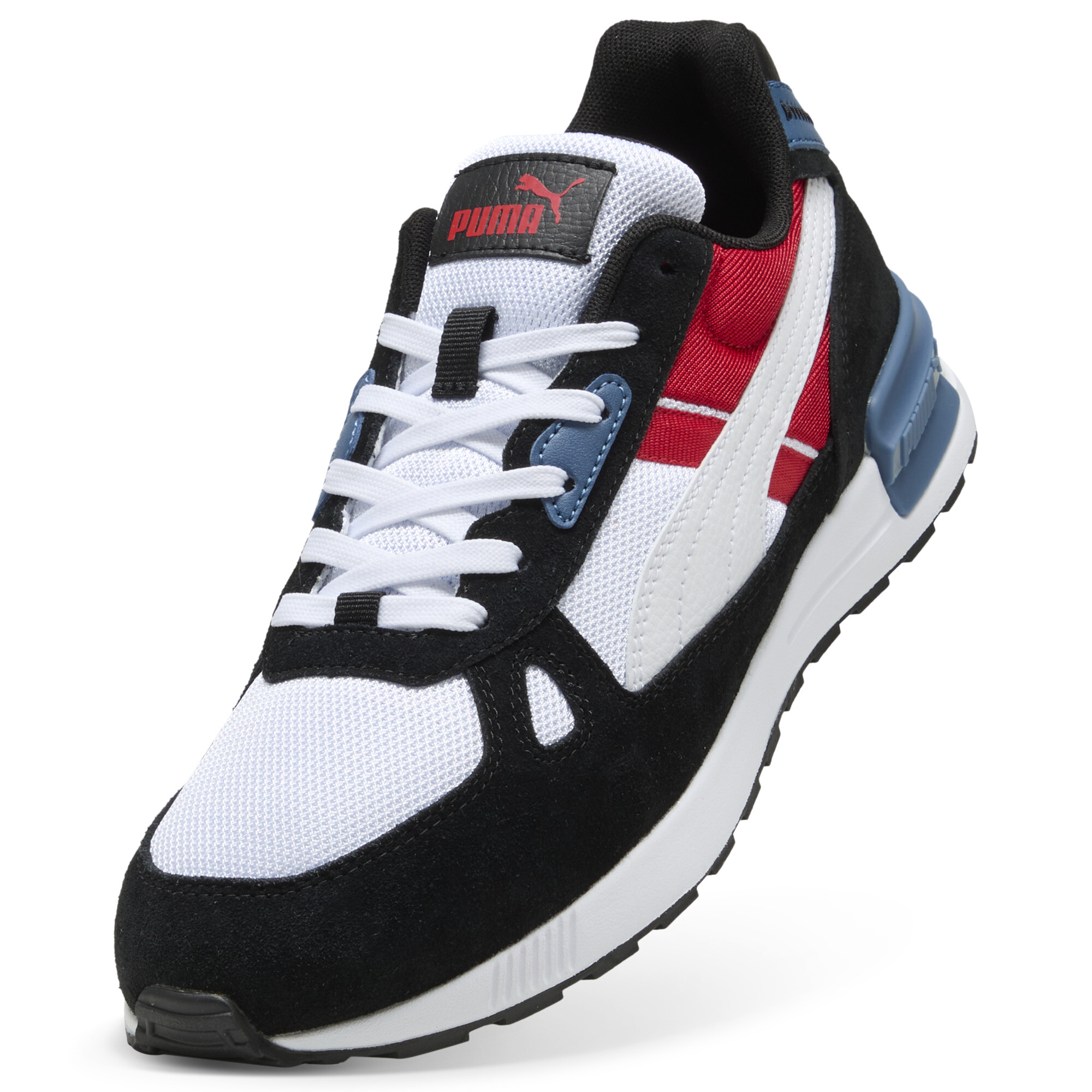 PUMA Graviton Pro sportschoenen, Zwart/Wit, Maat 38,5 thumbnail 2