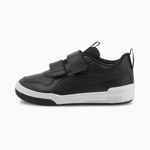 Multiflex SL V Kids' Trainers, Puma Black-Puma White, large-ZAF