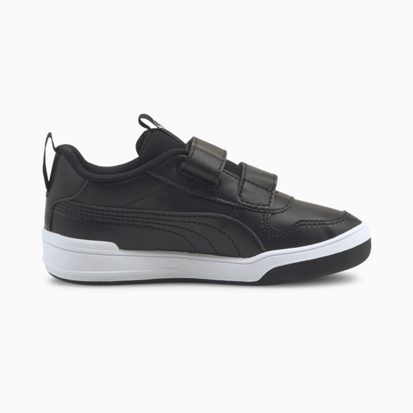 Multiflex SL V Kids' Trainers, Puma Black-Puma White, large-ZAF