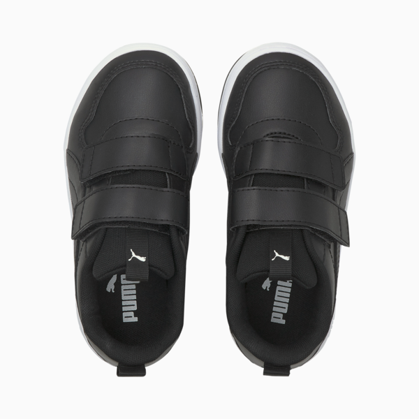 Multiflex SL V Kids' Trainers, Puma Black-Puma White, large-ZAF