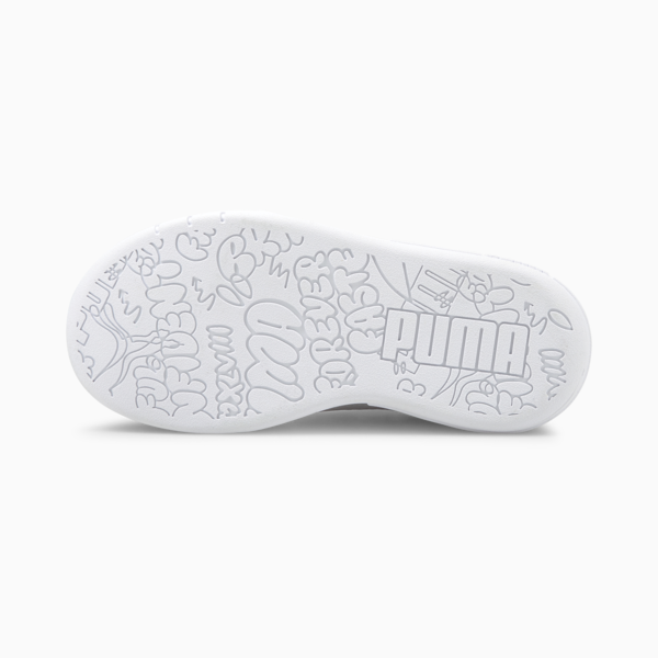 Multiflex SL V Kids' Trainers, Puma White-Puma White, large-MEX