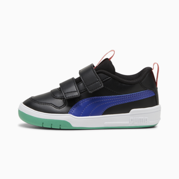 Multiflex SL V Kids' Trainers, PUMA Black-Lapis Lazuli, large-ZAF