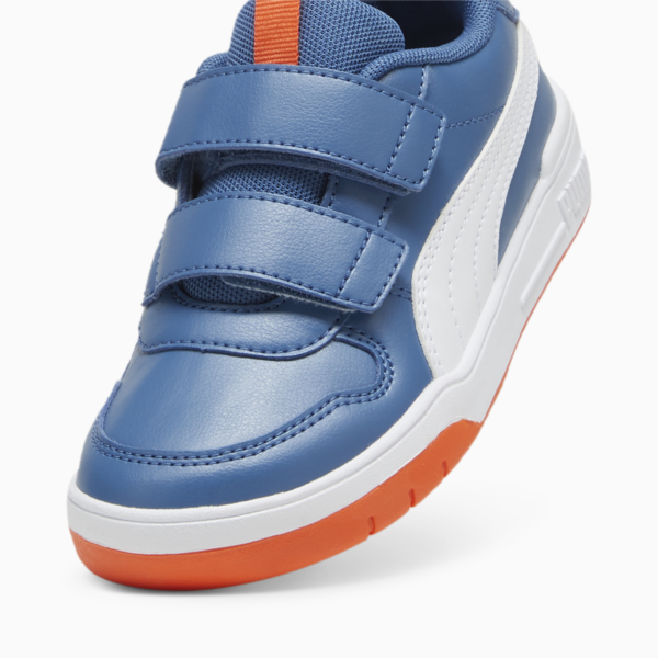 Multiflex SL V Kids' Trainers, Blue Horizon-PUMA White, large-ZAF
