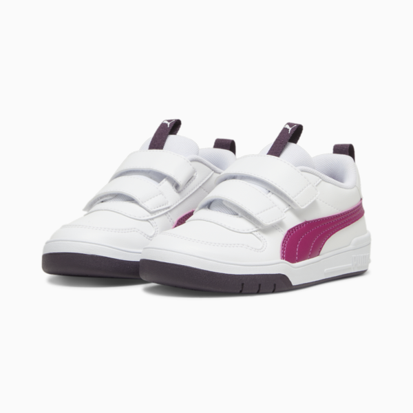 Multiflex SL V Kids' Trainers, PUMA White-Magenta Gleam, large-MEX