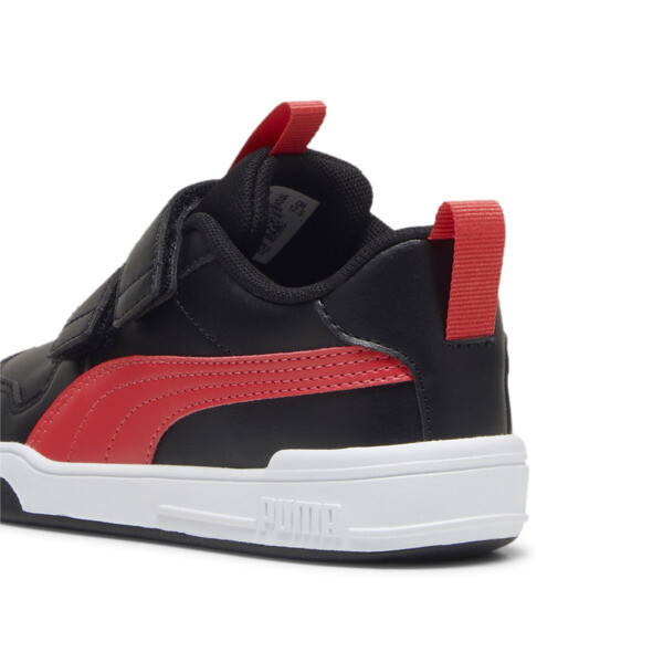 Boys black puma trainers on sale