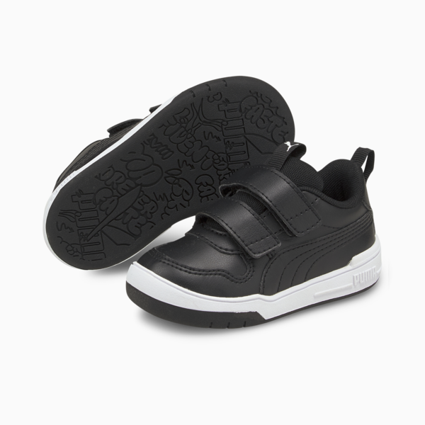 Multiflex SL V Babies' Trainers, Puma Black-Puma White, large-ZAF