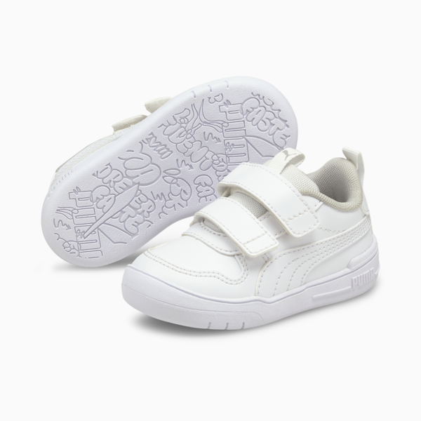 Tenis para bebés Multiflex SL V, Puma White-Puma White, large-MEX