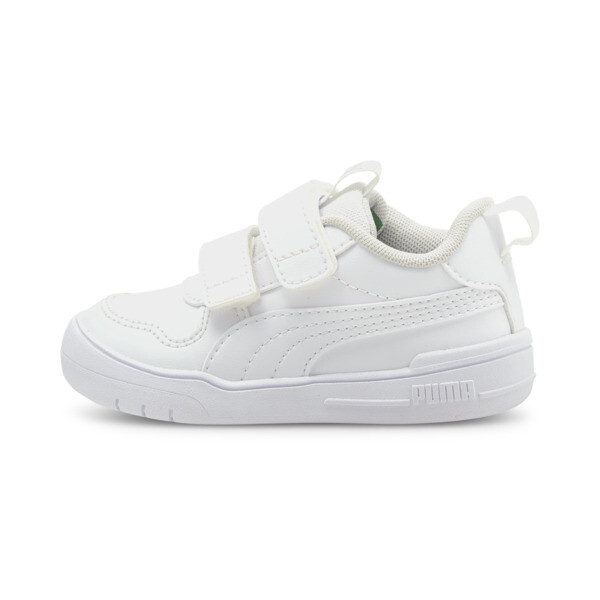 Multiflex SL V Babies' Trainers, Puma White-Puma White, large-ZAF