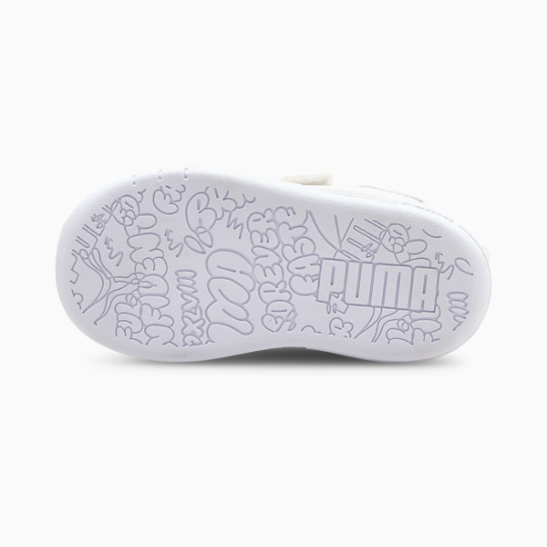 Multiflex SL V Babies' Trainers, Puma White-Puma White, large-ZAF