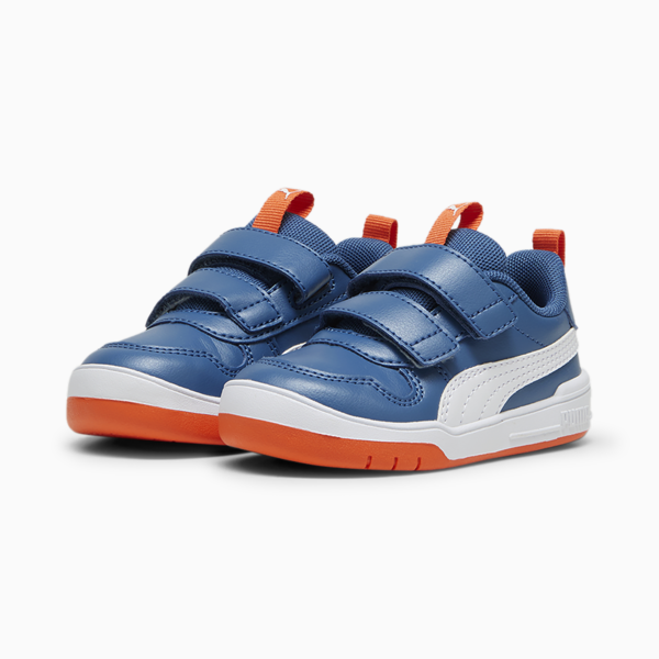 Multiflex SL V Babies' Trainers, Blue Horizon-PUMA White, large-ZAF