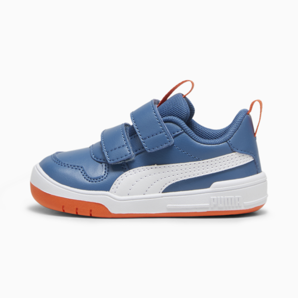 Multiflex SL V Babies' Trainers, Blue Horizon-PUMA White, large-ZAF