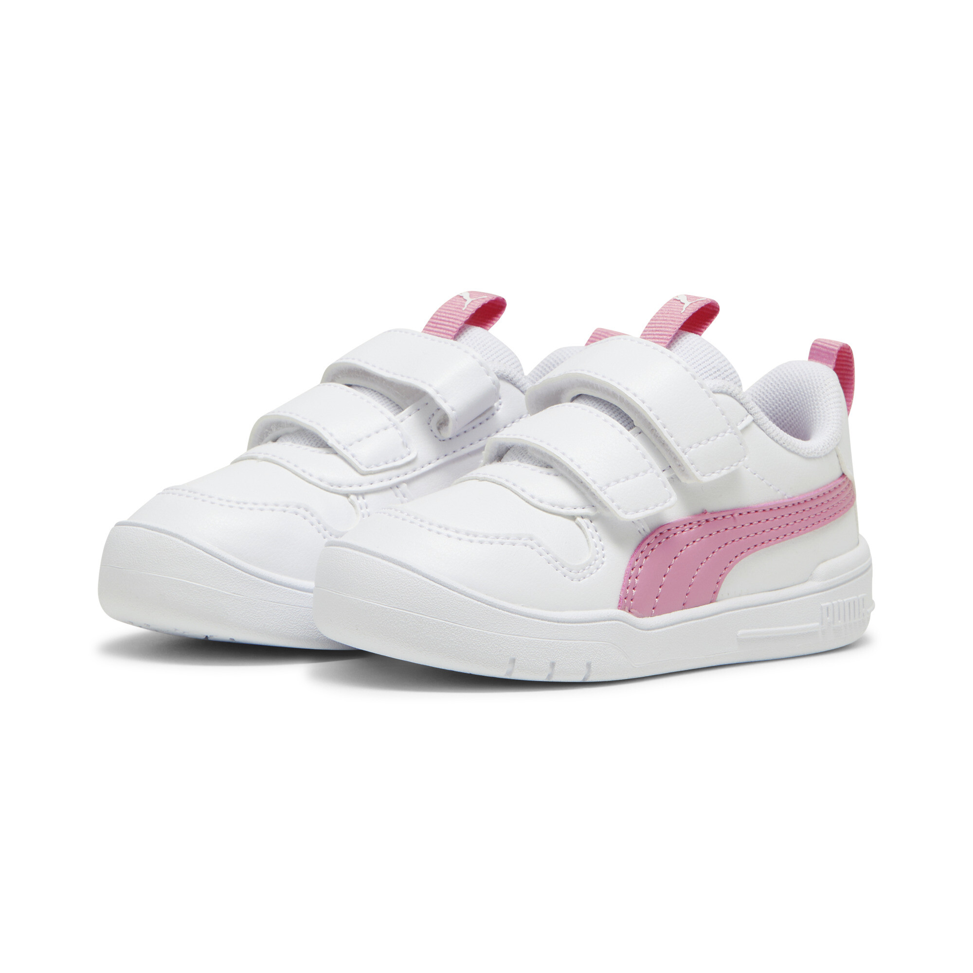 Puma Multiflex SL V Babies' Trainers, White, Size 21, Shoes