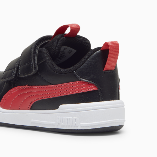 Multiflex SL V Babies' Trainers, PUMA Black-Tart Cherry, large-ZAF