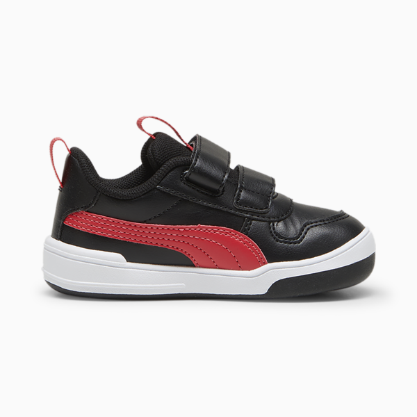 Multiflex SL V Babies' Trainers, PUMA Black-Tart Cherry, large-ZAF