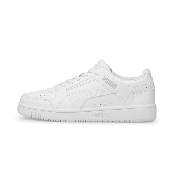 PUMA Rebound Joy Low Sneakers in White/Grey/Violet - 380747_02