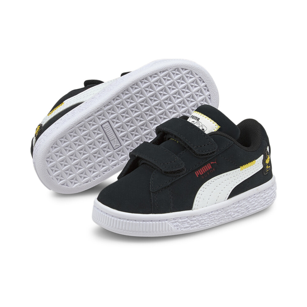 PUMA x PEANUTS Suede Classic XXI Babies' Sneakers | Black - PUMA