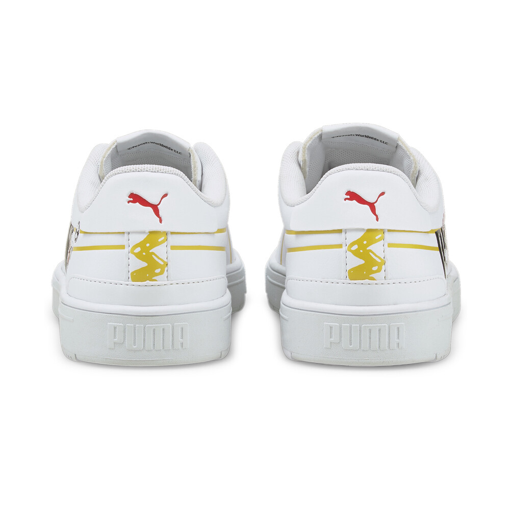 фото Детские кеды puma x peanuts serve pro youth trainers