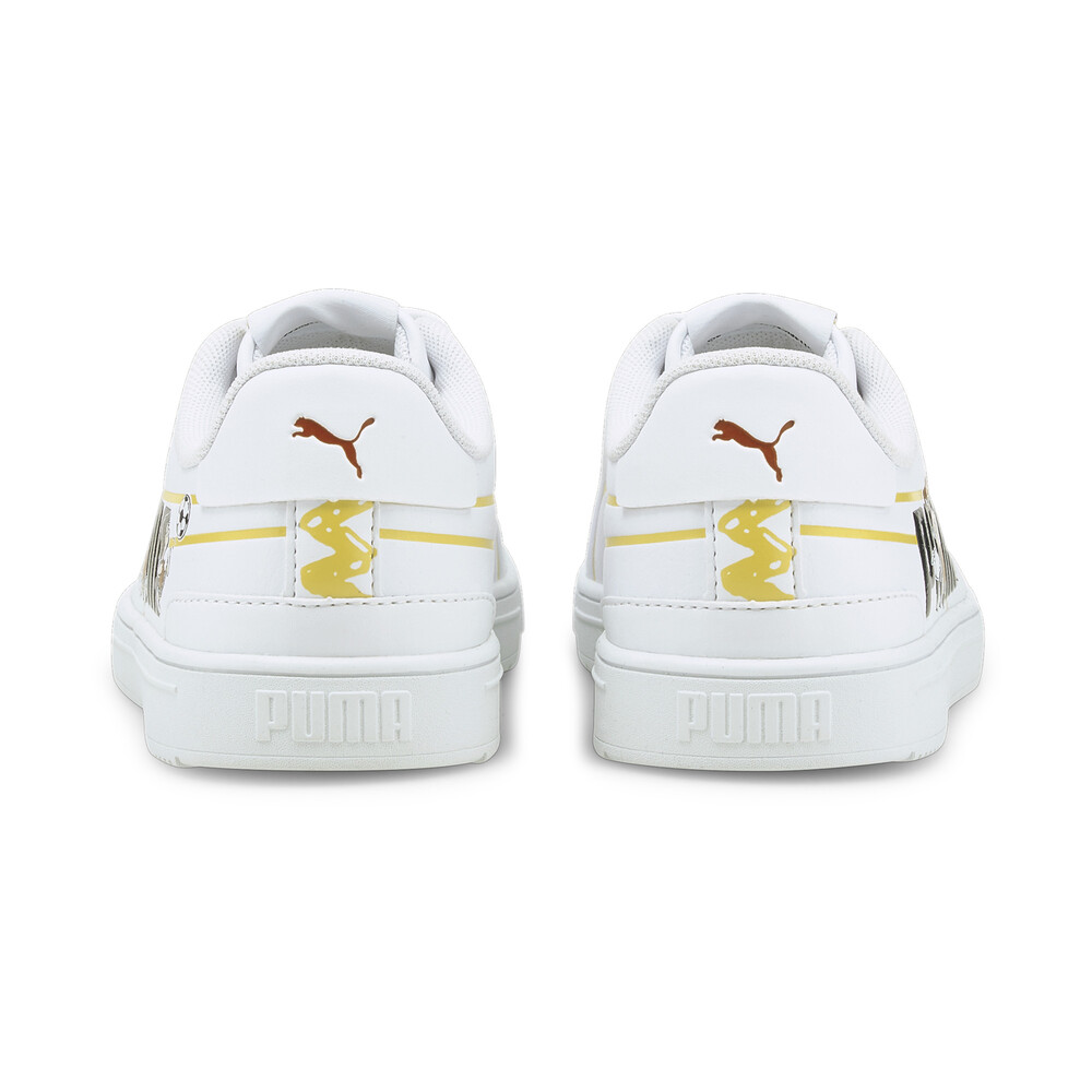 фото Детские кеды puma x peanuts serve pro kids' trainers