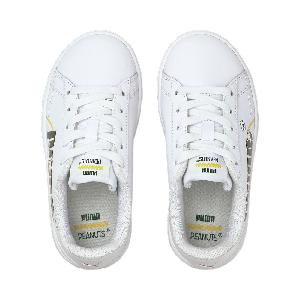 фото Детские кеды puma x peanuts serve pro kids' trainers