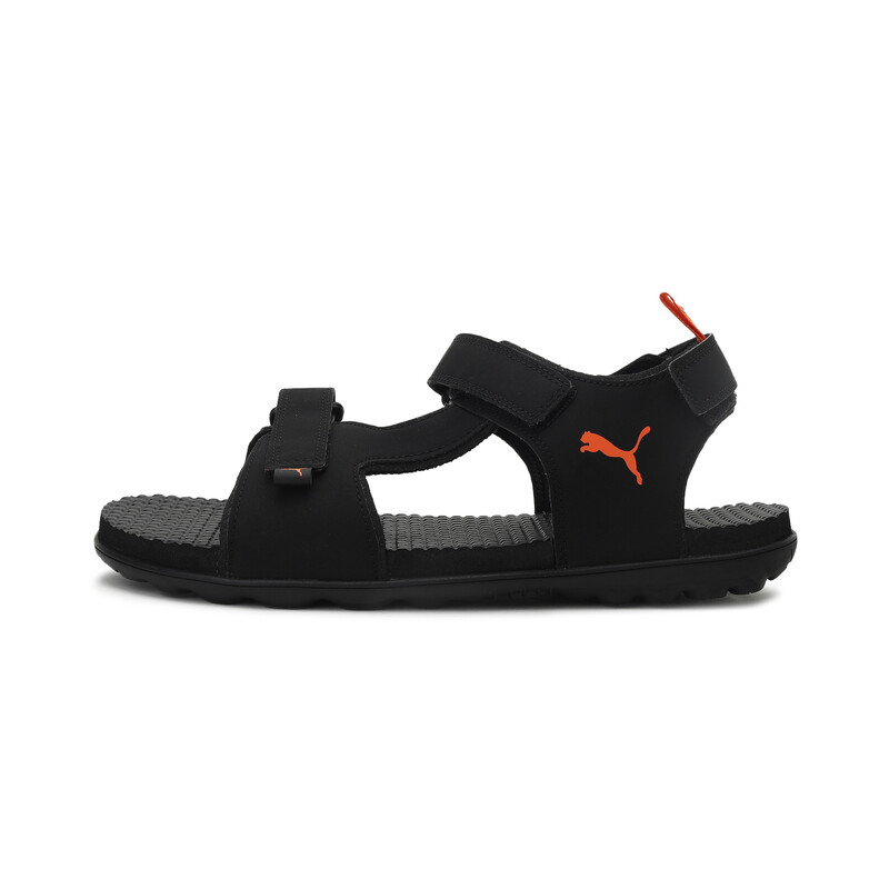 

Men's PUMA Blitz Sandals, Black/orange