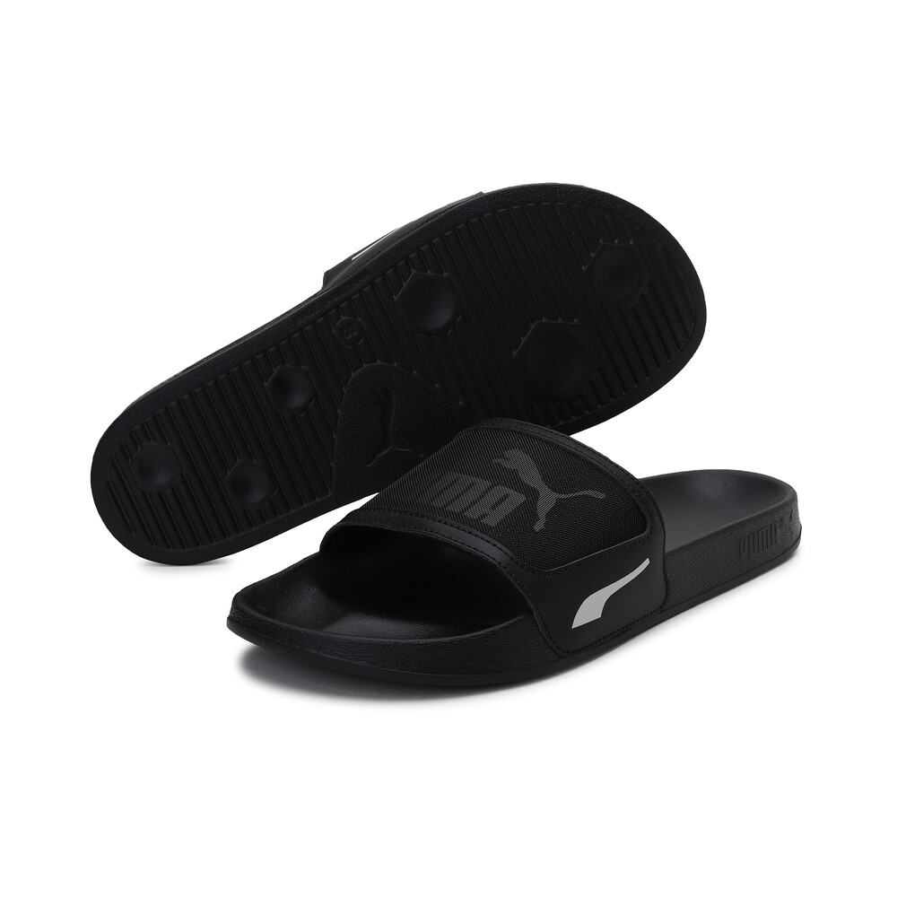 puma leather slides