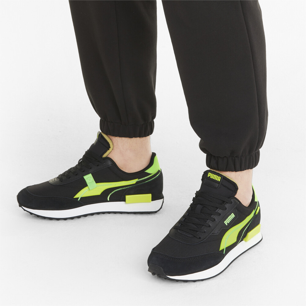 

PUMA - Кроссовки Future Rider Twofold SD Trainers – Puma Black-Yellow Alert –, Черный