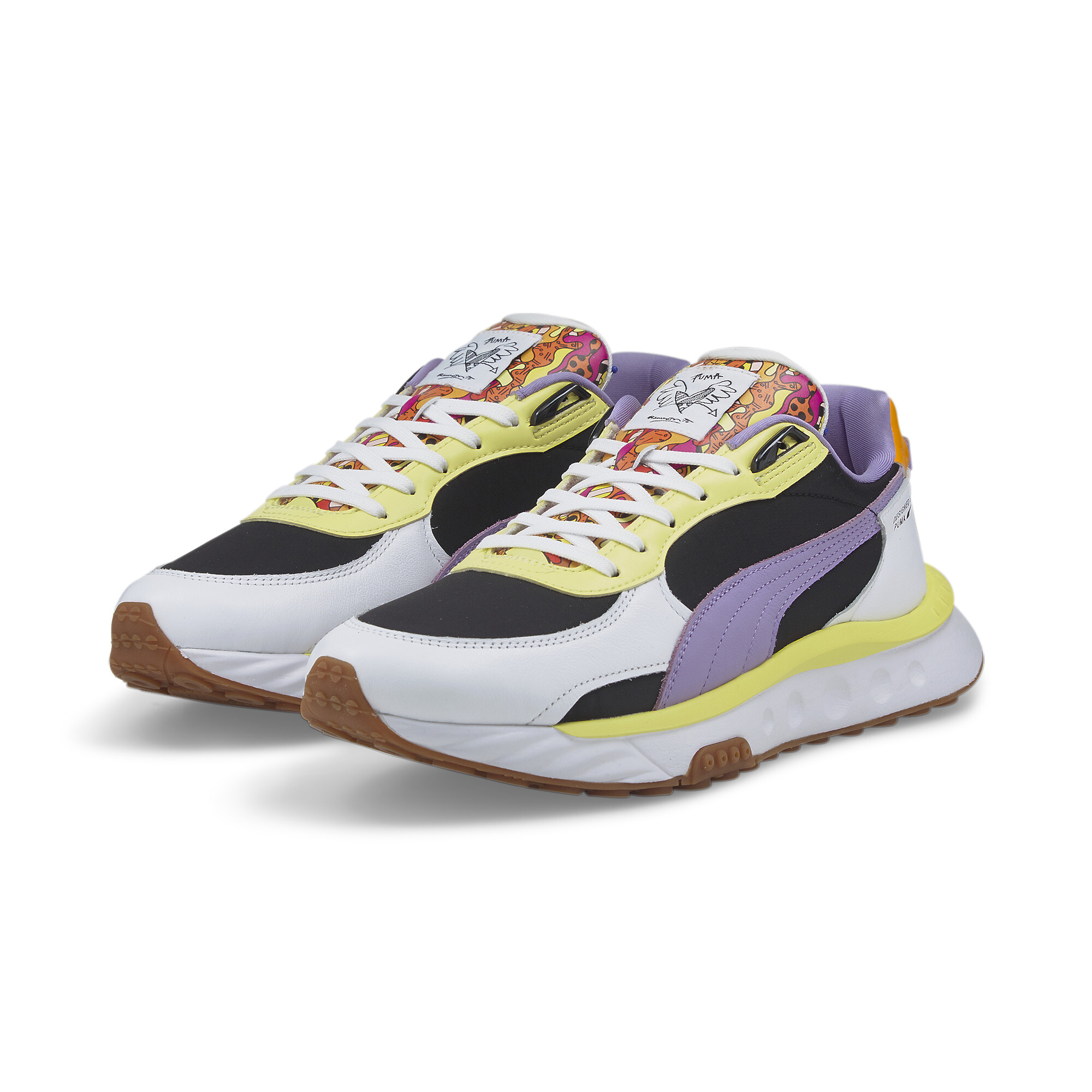 【プーマ公式通販】 プーマ PUMA x BRITTO ワイルドライダー ロメロ スニーカー ユニセックス ユニセックス Puma White-Limelight ｜PUMA.com