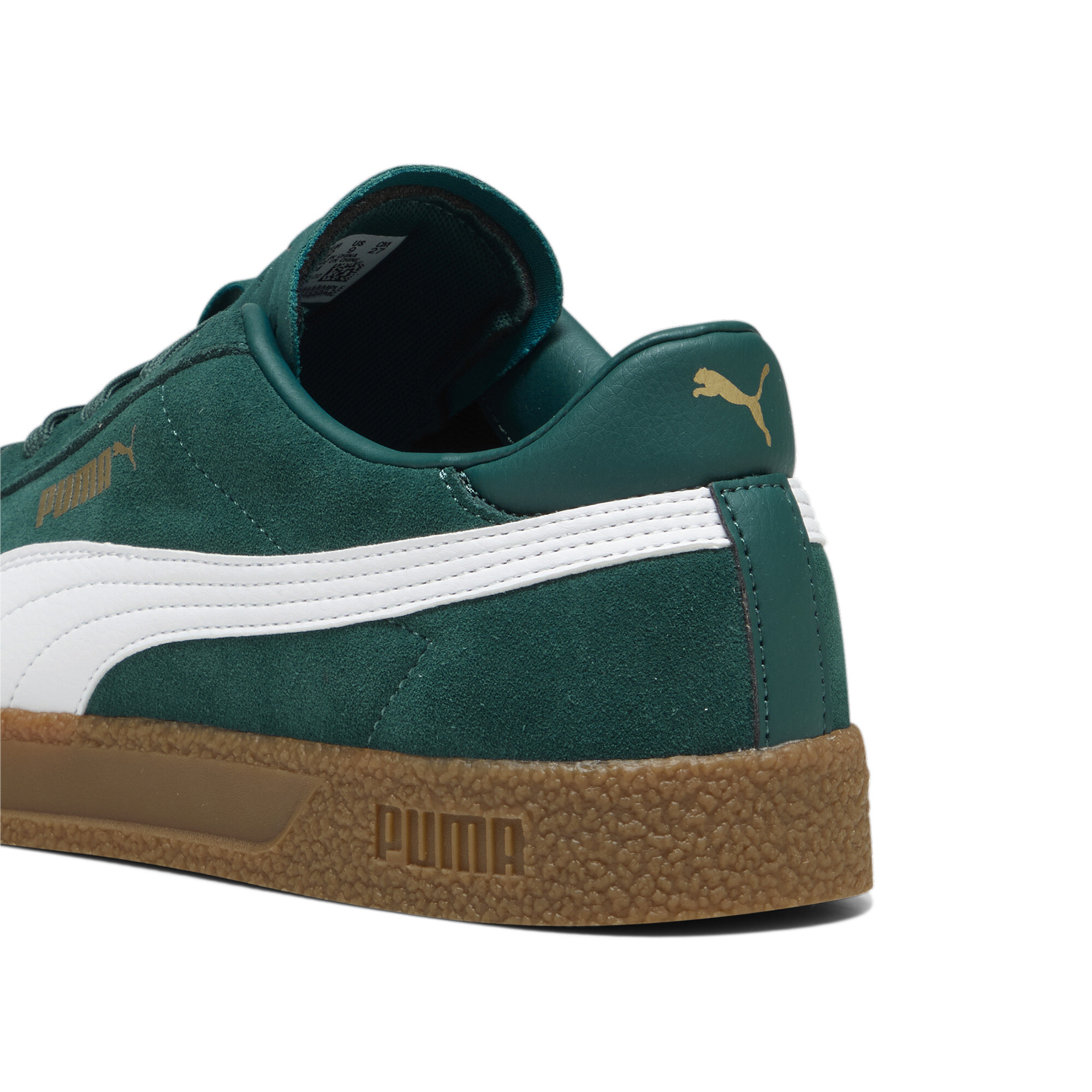 Puma Club Trainers, Green, Size 44.5, Shoes