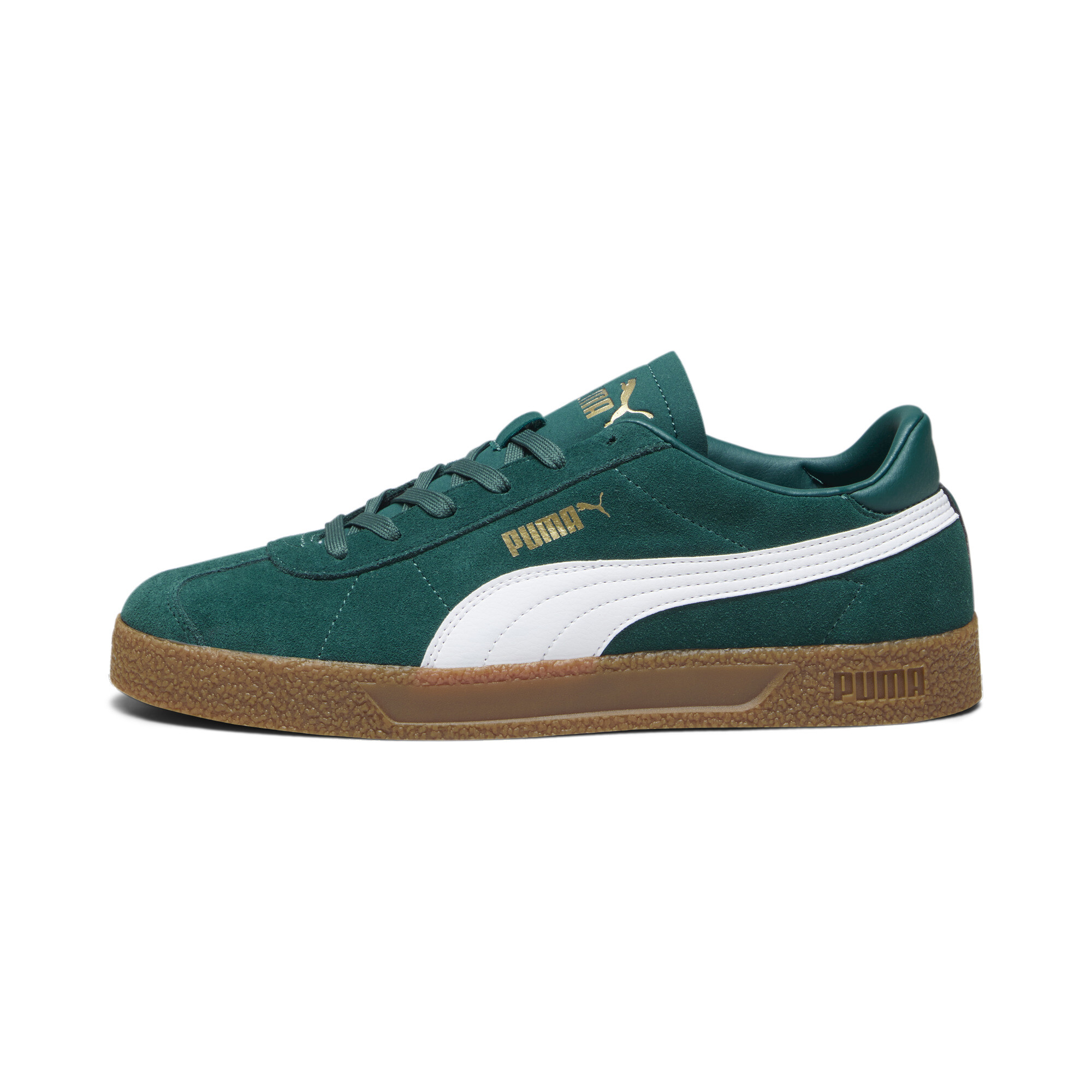 Puma Club Trainers, Green, Size 44.5, Shoes