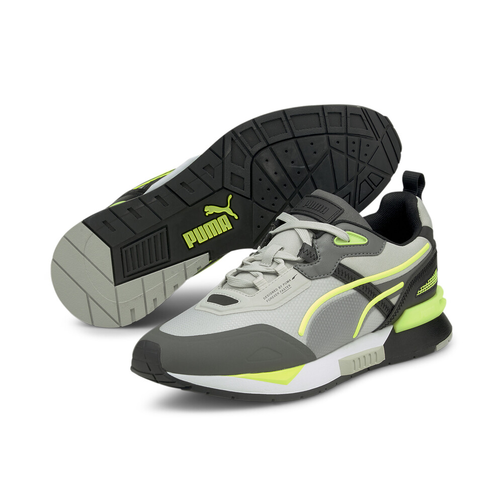 Акція на PUMA - Кроссовки Mirage Tech Trainers – White-Black-Yellow Alert – 42.5 від Puma