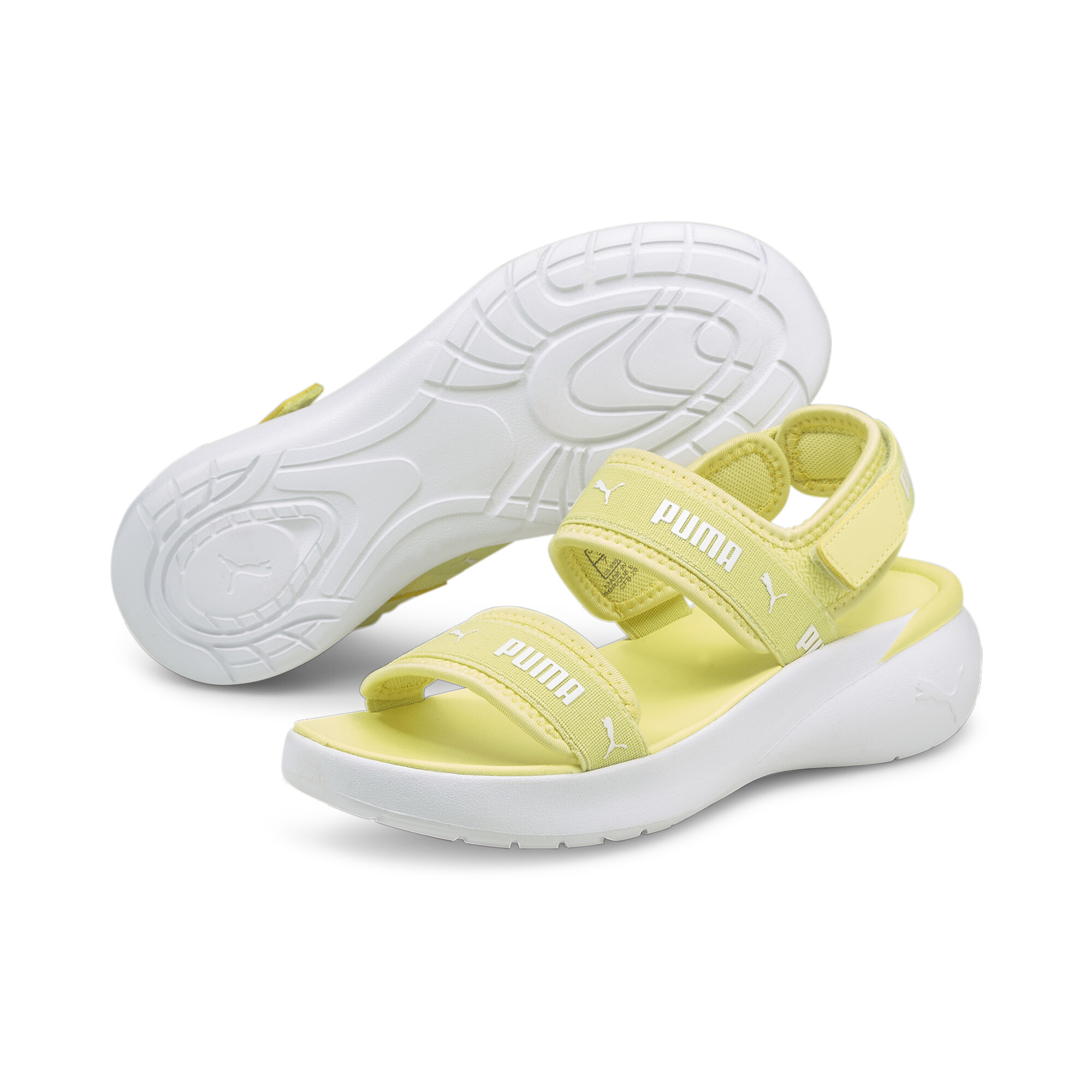 【プーマ公式通販】 プーマ スポーティ サンダル ウィメンズ ウィメンズ Yellow Pear-Puma White ｜PUMA.com