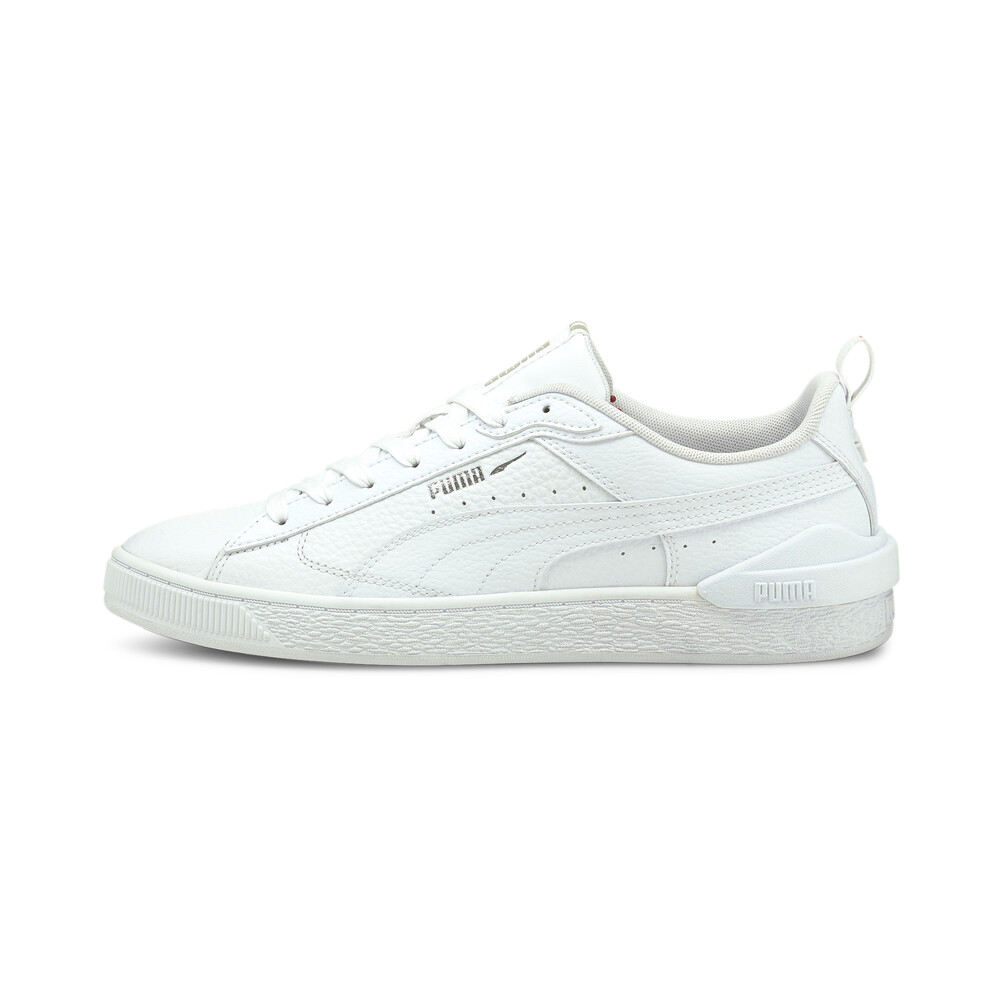 Suede Bloc B&amp;W Sneakers White PUMA