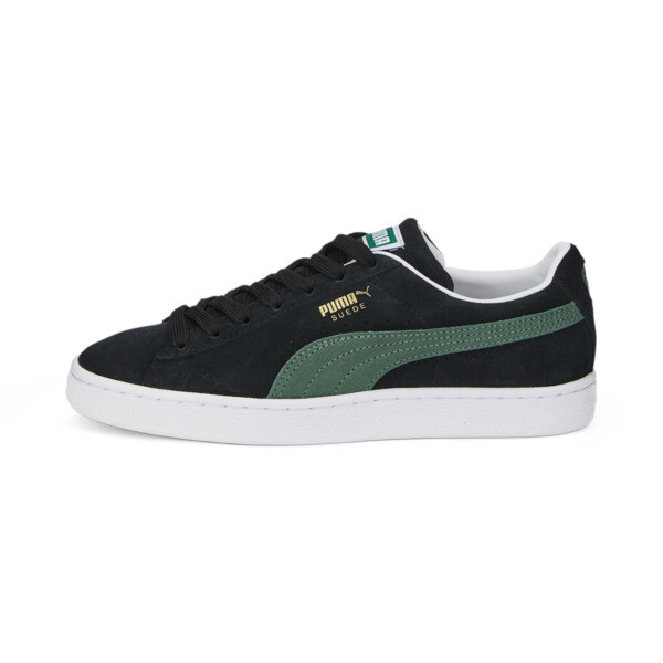 PUMA Suede Classic XXI Women's Sneakers in Black/Deep Forest/White - 381410_60