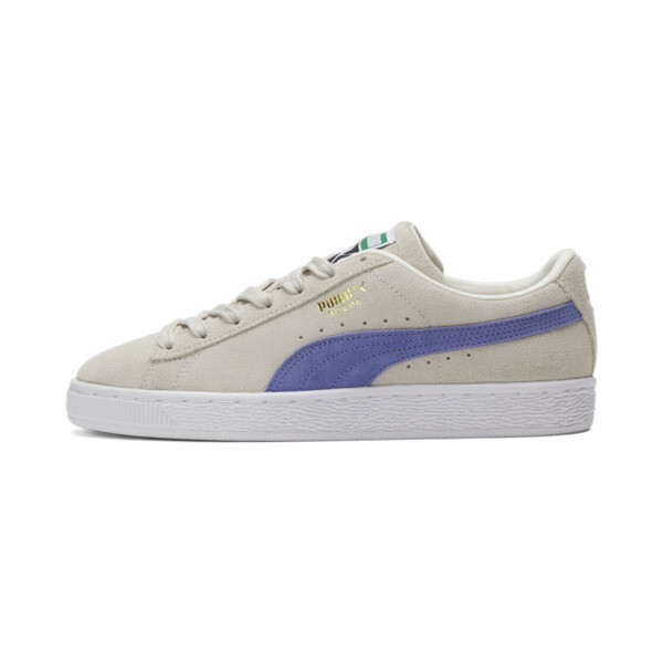 PUMA Suede Classic XXI Women's Sneakers in Warm White/Intense Lavender/White - 381410_70