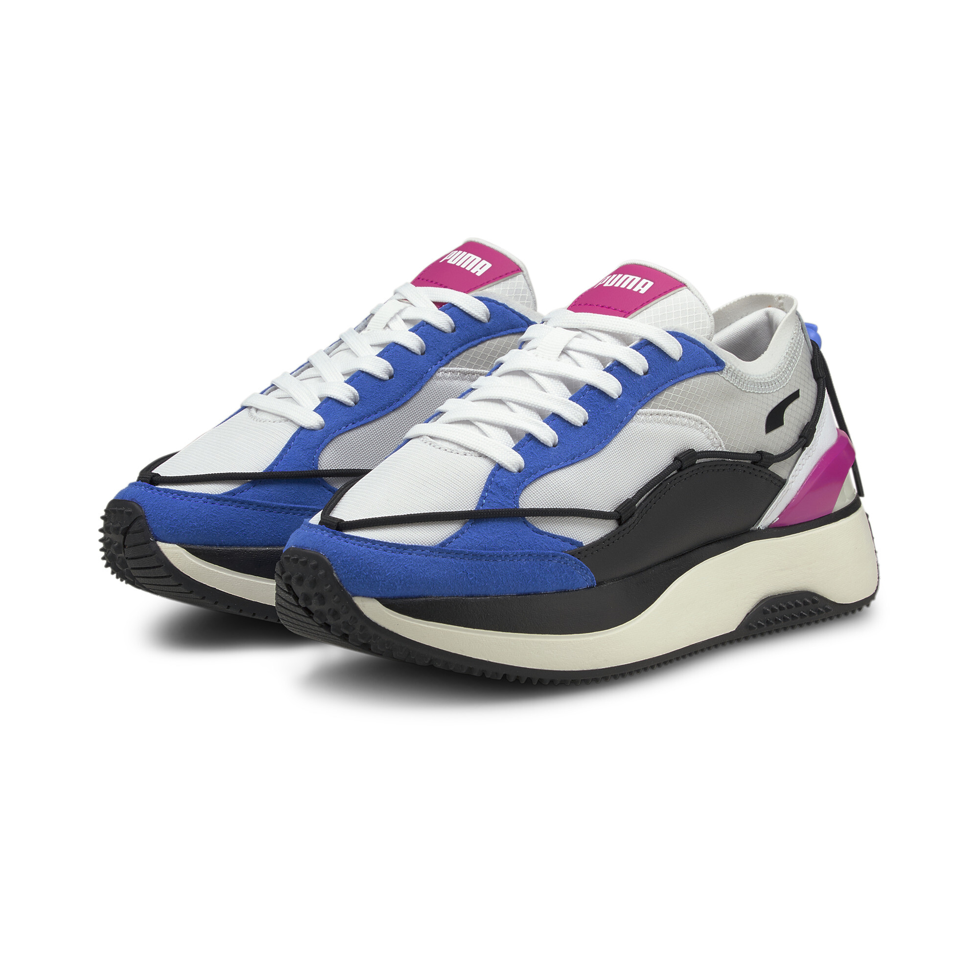 【プーマ公式通販】 プーマ クルーズライダー レース ウィメンズ スニーカー ウィメンズ Puma White-Bluemazing ｜PUMA.com