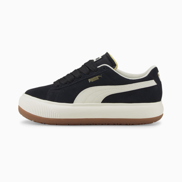 Suede Mayu UP Women's Sneakers, Puma Black-Marshmallow-Gum 3, large-ZAF