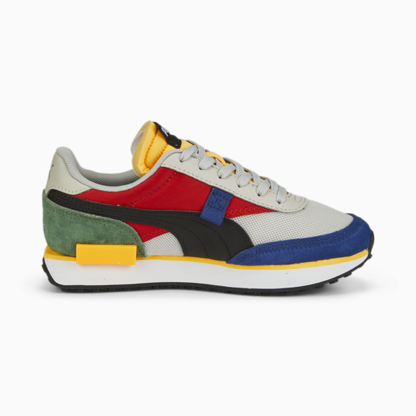 Future Rider Splash Youth Trainers, Burnt Red-Gray Violet-Puma Black, large-ZAF