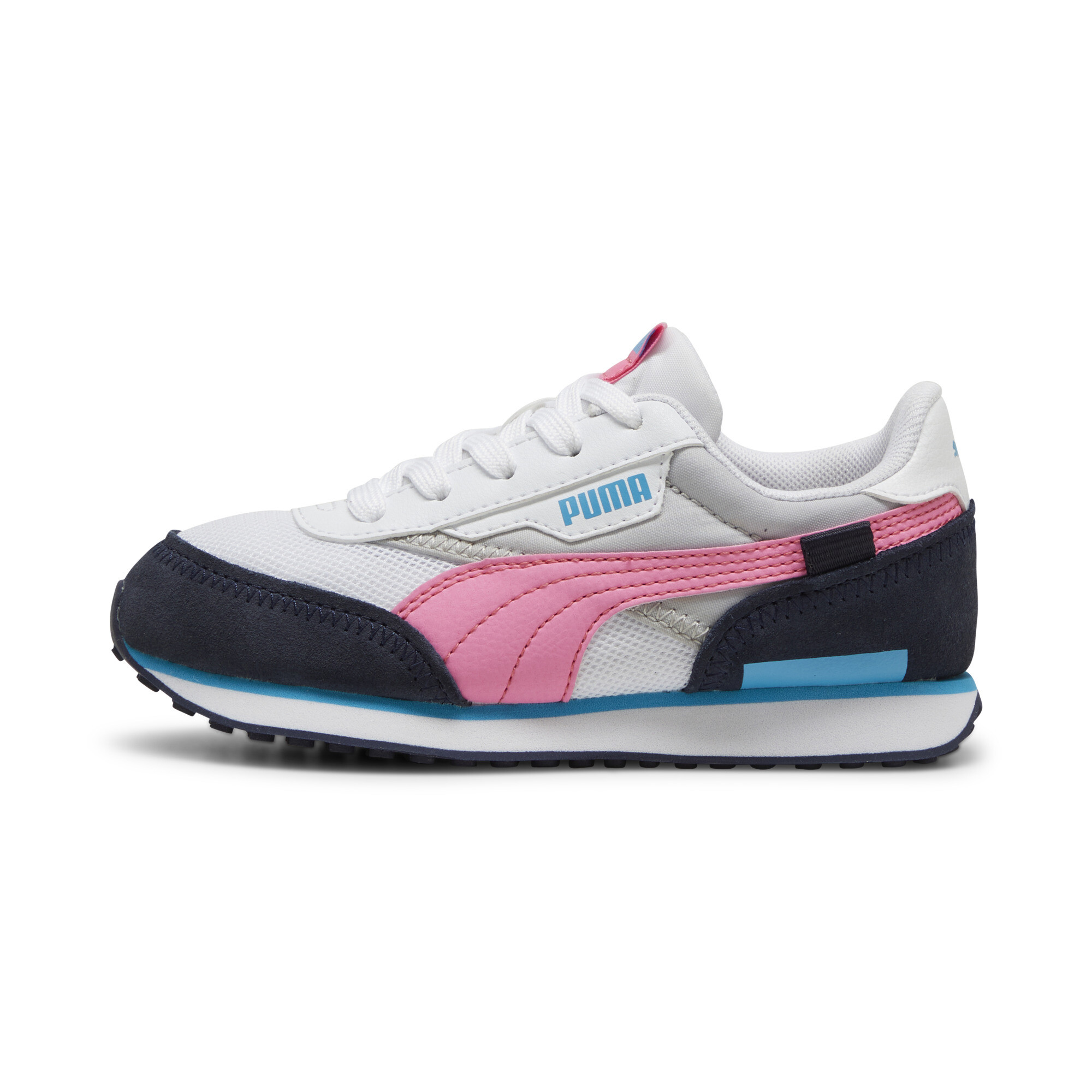 Puma nere shop con fiori