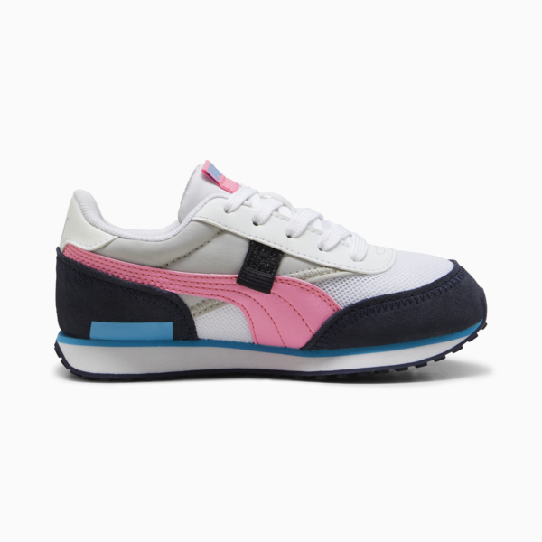 Zapatillas infantiles Future Rider Splash, PUMA White-Cool Light Gray, large-ARG