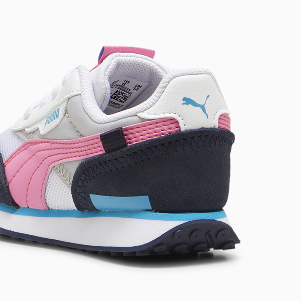 Zapatillas para bebés Future Rider Splash AC, PUMA White-Cool Light Gray, large-ARG