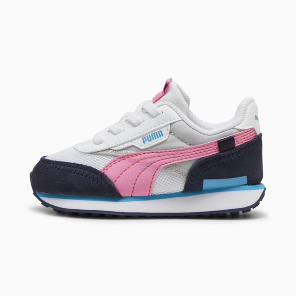 Zapatillas para bebés Future Rider Splash AC, PUMA White-Cool Light Gray, large-ARG