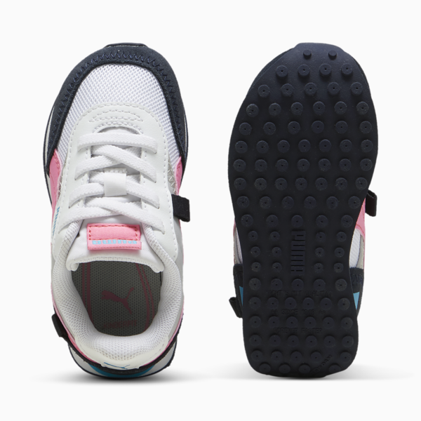 Zapatillas para bebés Future Rider Splash AC, PUMA White-Cool Light Gray, large-ARG