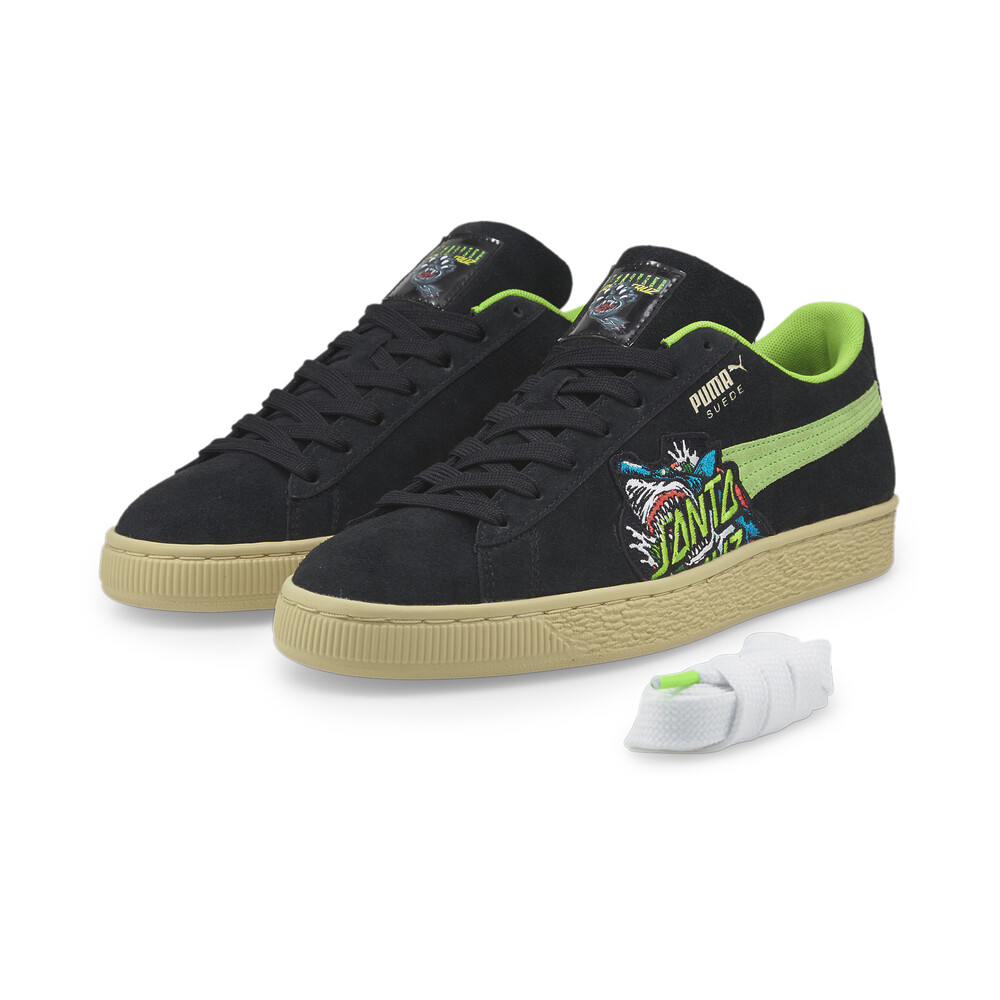 PUMA x SANTA CRUZ Suede Shark Sneakers Black PUMA