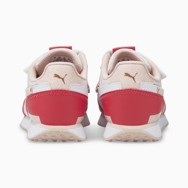 Future Rider Ballerina V Kids' Trainers, Lotus-Puma White, large-ZAF