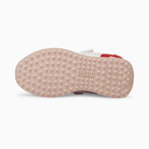 Future Rider Ballerina V Kids' Trainers, Lotus-Puma White, large-ZAF