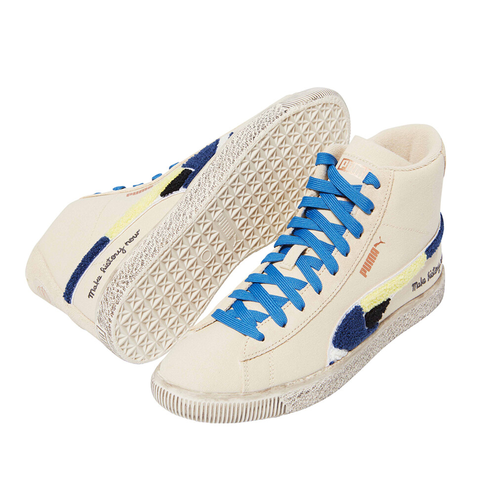 фото Кеды clyde mid x black fives puma